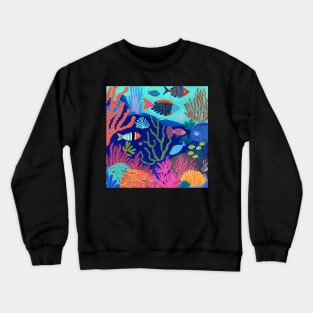 Tropical seas Crewneck Sweatshirt